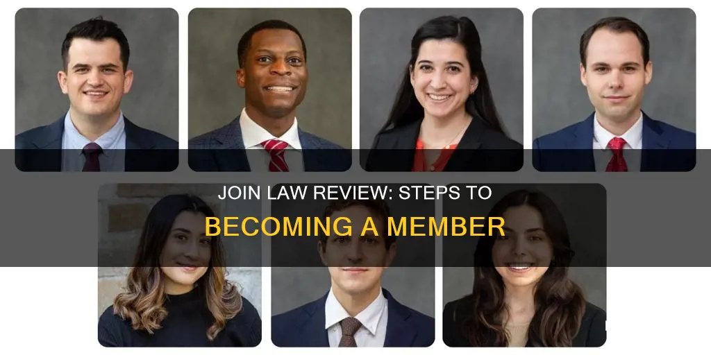 how to become a member of law review