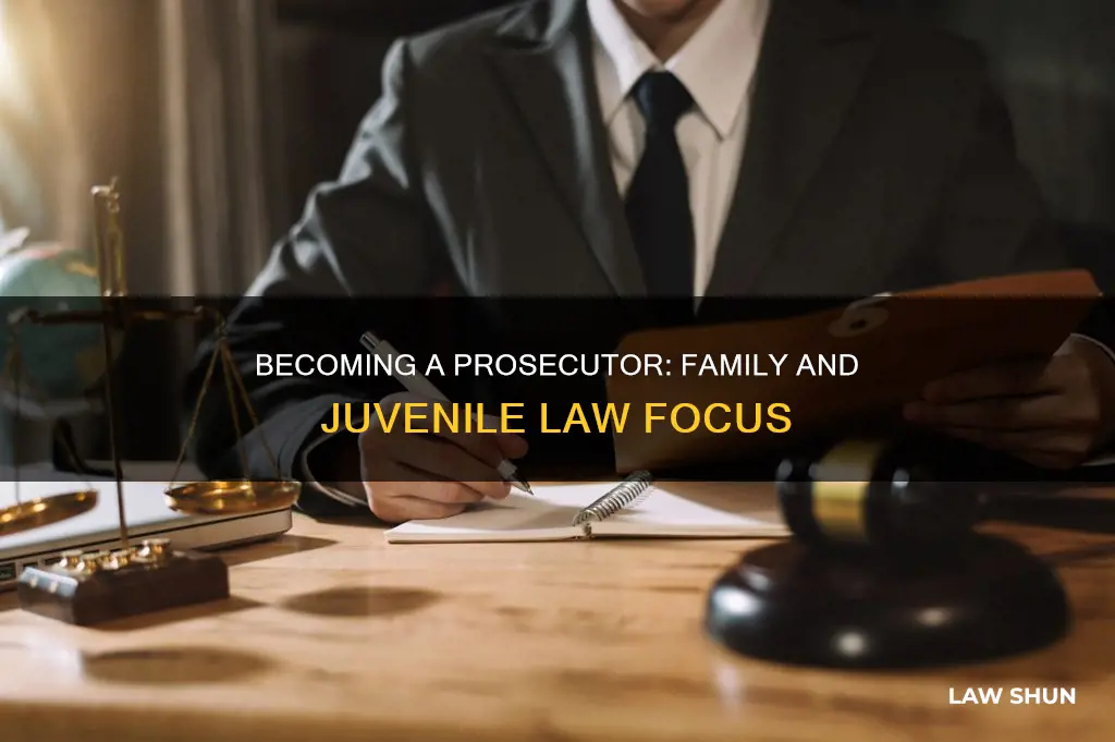 how to become a prosecutor for family and juvenile law