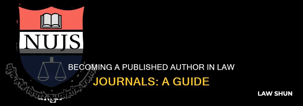 how to become a published author for law journlas