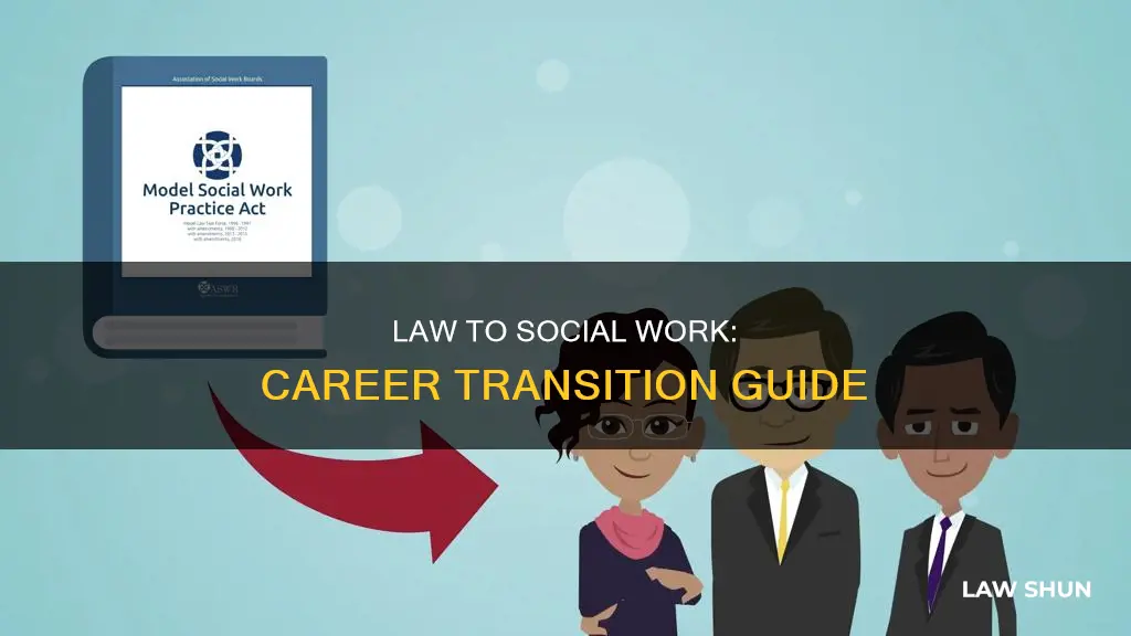 how to become a social worker with a law degree