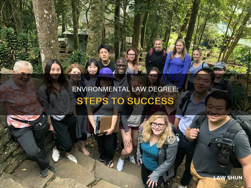 how to become an environmental law degree