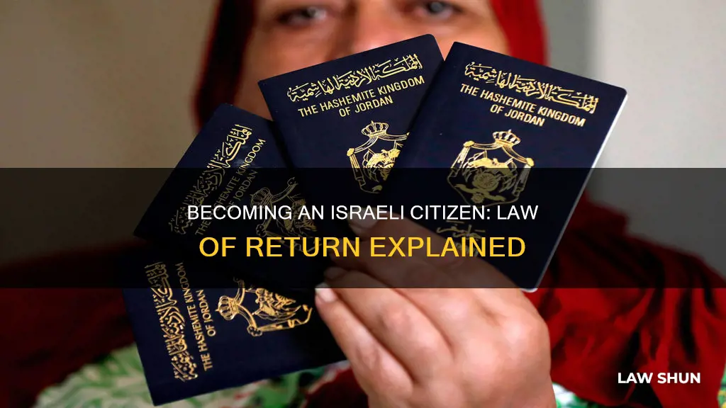 how to become an israeli citizen law of return