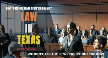 Becoming Board Certified in Family Law, Texas Style