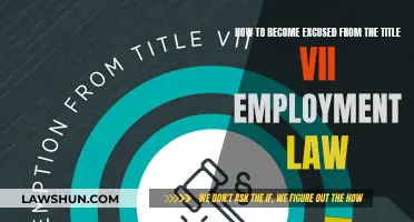 Understanding Title VII Exemptions: Employment Law Excuses