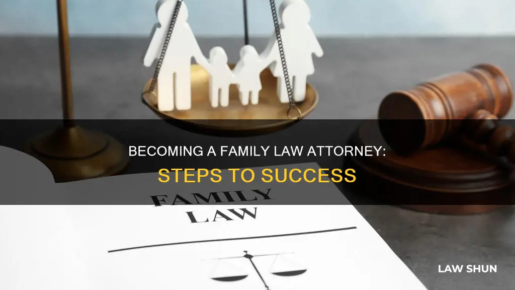 how to become family law attorney