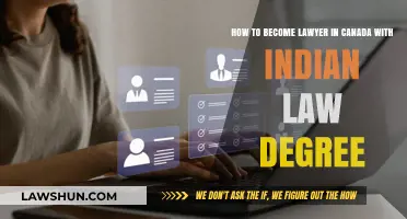 Becoming a Lawyer in Canada with an Indian Law Degree