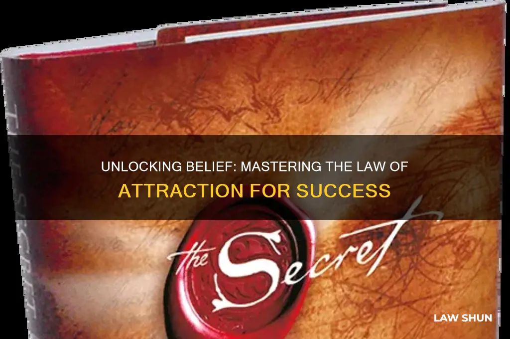 how to believe in law of attraction