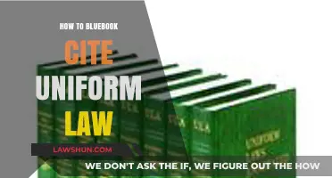 Mastering Bluebook Citations for Uniform Laws: A Comprehensive Guide