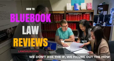 Mastering Bluebook Citation: A Guide for Law Review Writing