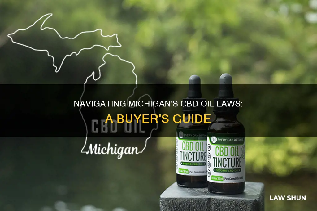 how to buy cbd oil michigan law