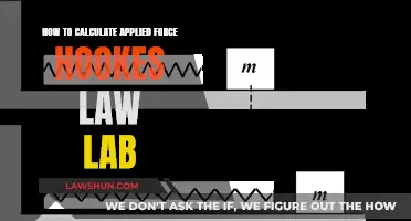 Understanding Hooke's Law: Calculating Applied Force in Labs