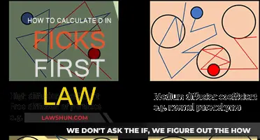 Understanding Fick's First Law: Calculating Diffusion Coefficient