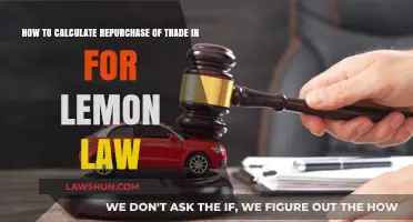 Lemon Law Trade-In Repurchase Calculation: A Step-by-Step Guide
