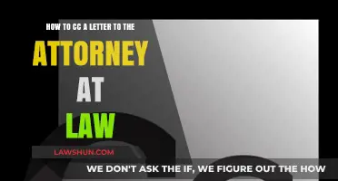 Mastering Legal Correspondence: How to CC a Letter to an Attorney