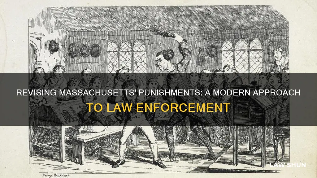 how to change punishments for breaking laws in ma