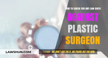 How to Verify Lawsuits Against a Plastic Surgeon: A Guide