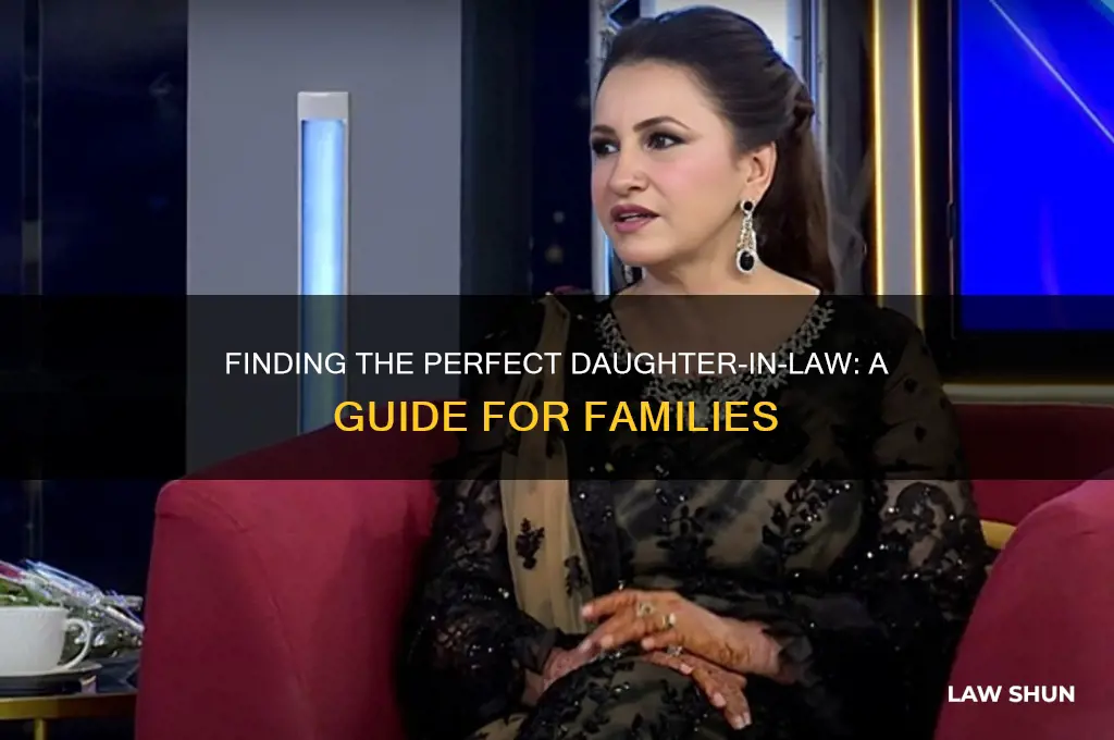 how to choose daughter in law