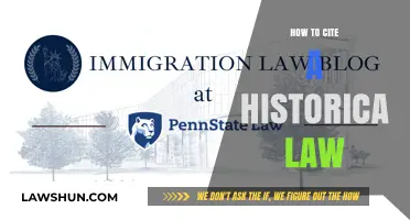 Mastering Legal Citations: A Guide to Citing Historical Laws Accurately
