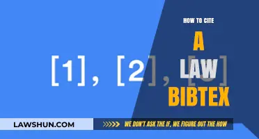 Mastering Legal Citations: A BibTeX Guide for Law References