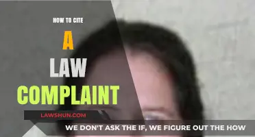 Mastering Legal Citations: How to Properly Cite a Law Complaint