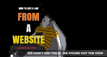Mastering Legal Citations: How to Cite Laws from Websites Accurately