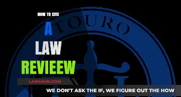 Mastering Legal Citations: A Guide to Citing Law Reviews