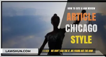 Mastering Chicago Style: Citing Law Review Articles Effectively
