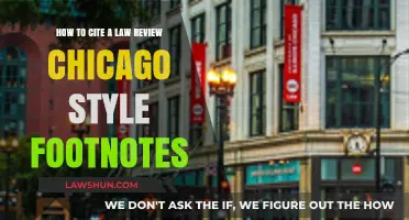 Mastering Chicago Style Footnotes for Law Review Citations