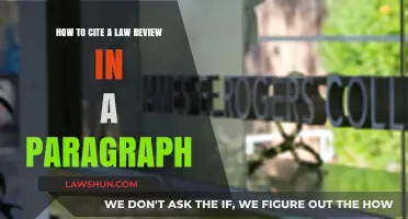 Citing Law Reviews: A Step-by-Step Paragraph Integration Guide