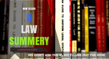 Mastering Legal Citations: A Guide to Citing Law Summaries Effectively