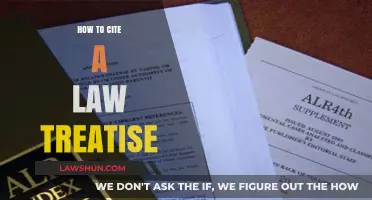 Mastering Legal Citations: How to Cite a Law Treatise Properly