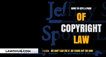 Mastering Legal Citations: How to Cite a Copyright Law Page