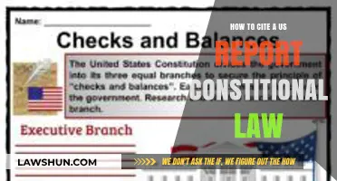 Mastering Citations: Citing U.S. Constitutional Law Reports Effectively