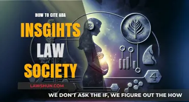 Citing ABA Insights Law Society: A Comprehensive Guide for Legal Professionals