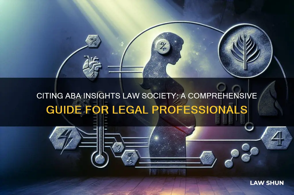 how to cite aba insgihts law society
