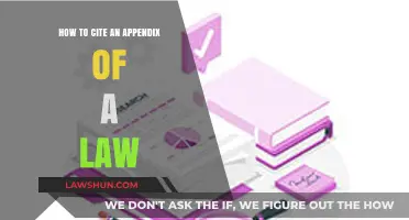Citing Legal Appendices: A Comprehensive Guide for Accurate References