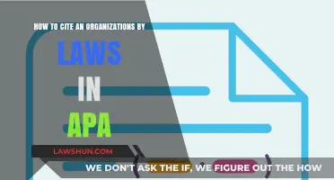 Citing Organizational Bylaws in APA: A Step-by-Step Guide