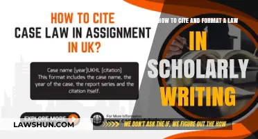 Mastering Legal Citations: Formatting Laws in Scholarly Writing