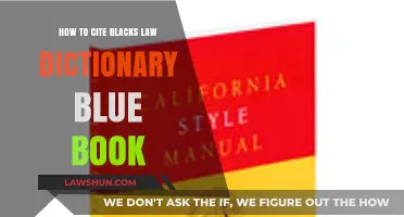 Mastering Bluebook Citations: Citing Black's Law Dictionary Accurately