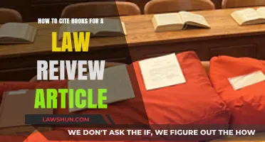 Mastering Book Citations for Law Review Articles: A Comprehensive Guide
