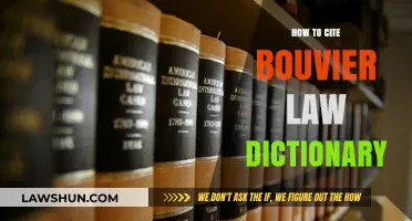 Mastering Legal Citations: How to Cite Bouvier Law Dictionary Properly