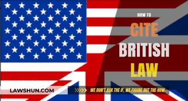 Mastering Legal Citations: A Guide to Citing British Law Accurately