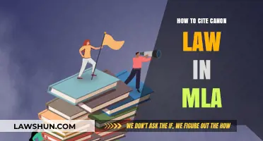 Citing Canon Law in MLA: A Comprehensive Guide for Scholars