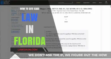Citing Case Law in Florida: A Guide