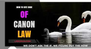 Mastering Citations: A Guide to Referencing the Code of Canon Law