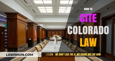 Mastering Legal Citations: A Guide to Citing Colorado Law Properly