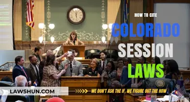 Mastering Citations: A Guide to Citing Colorado Session Laws