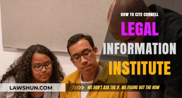 Mastering Legal Citations: Citing Cornell Legal Information Institute Properly