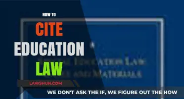Mastering Education Law Citations: A Comprehensive Guide for Scholars