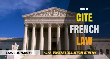 Mastering Legal Citations: A Guide to Citing French Law Accurately